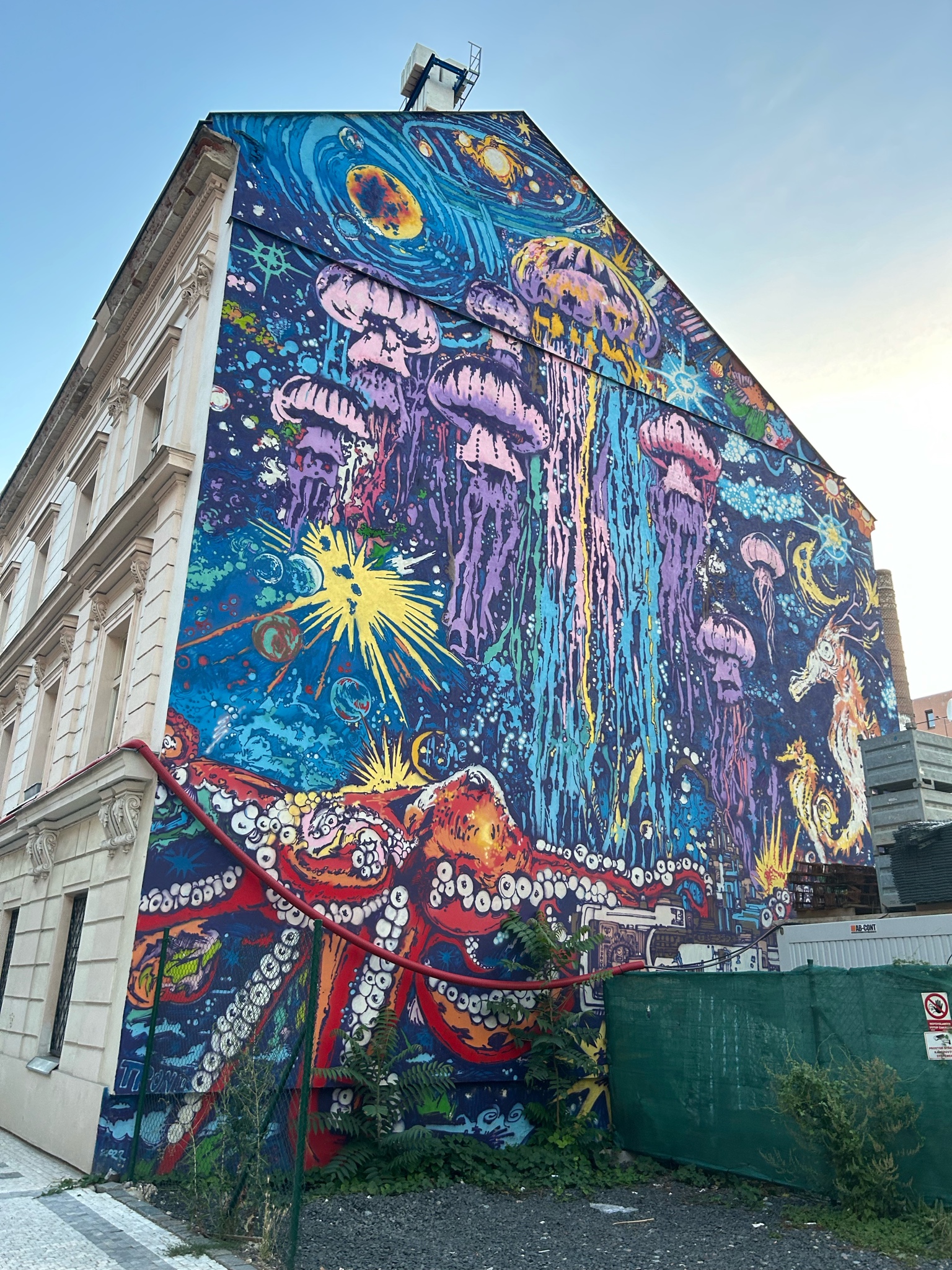 Cosmic Deep Sea Mural